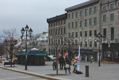 Image 20, emblematic place in Montreal in the heart of Old Montreal. Surrounded by old buildings and narrow streets. Visit of filming locations in Quebec and in the greater Montreal region with our Location manager team.